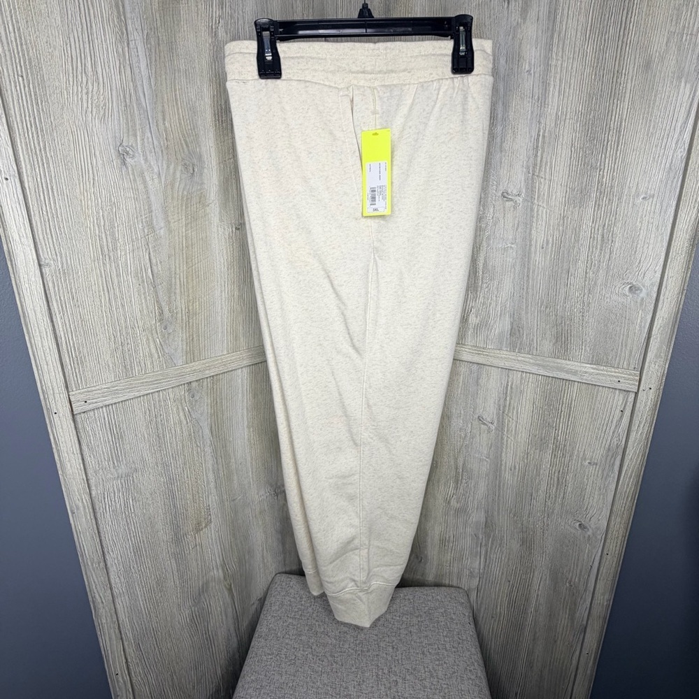 Target Oatmeal Cotton Fleece Joggers 3XL